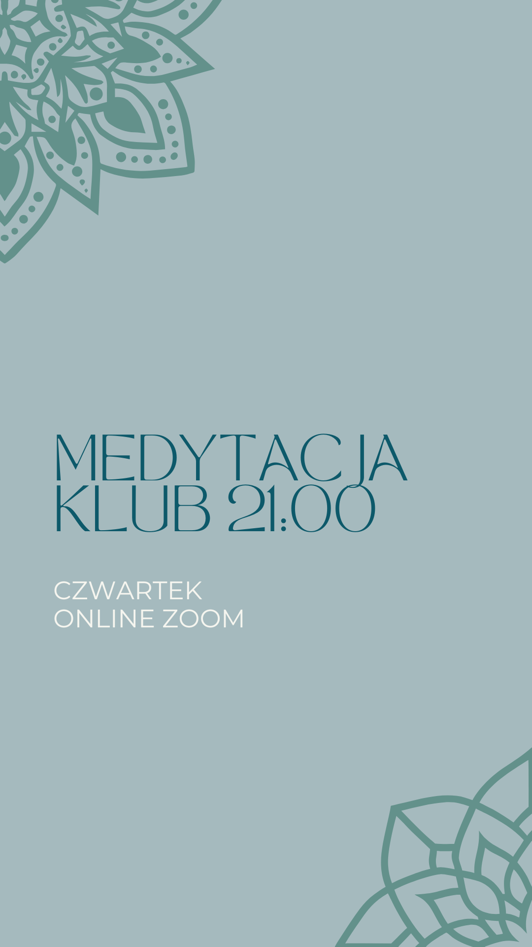 MEDYTACJA - Kurs Podstawowy